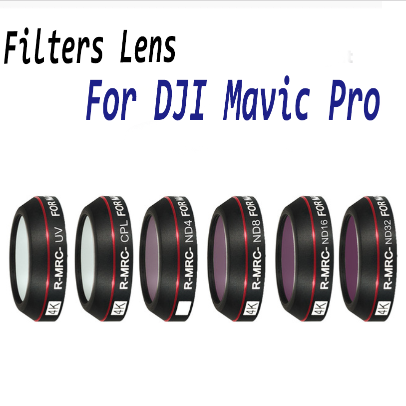 Drone Camera Filter - Фотофильтры для Mavic Pro CPL UV