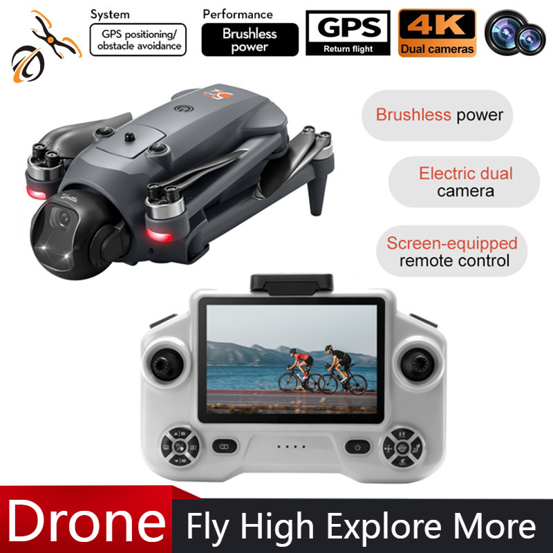 Drone Camera With Gimbal - НОВЫЙ YL059 Мини-квадрокоптер с камерой 4K
