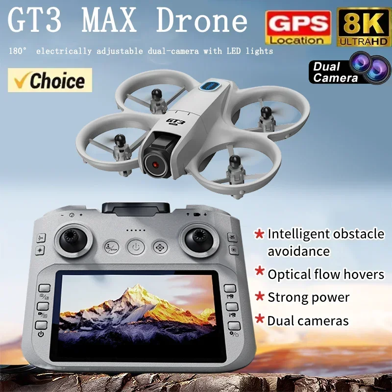 Drone Camera Night Vision - Новый квадрокоптер GT3 Mini 2026 года