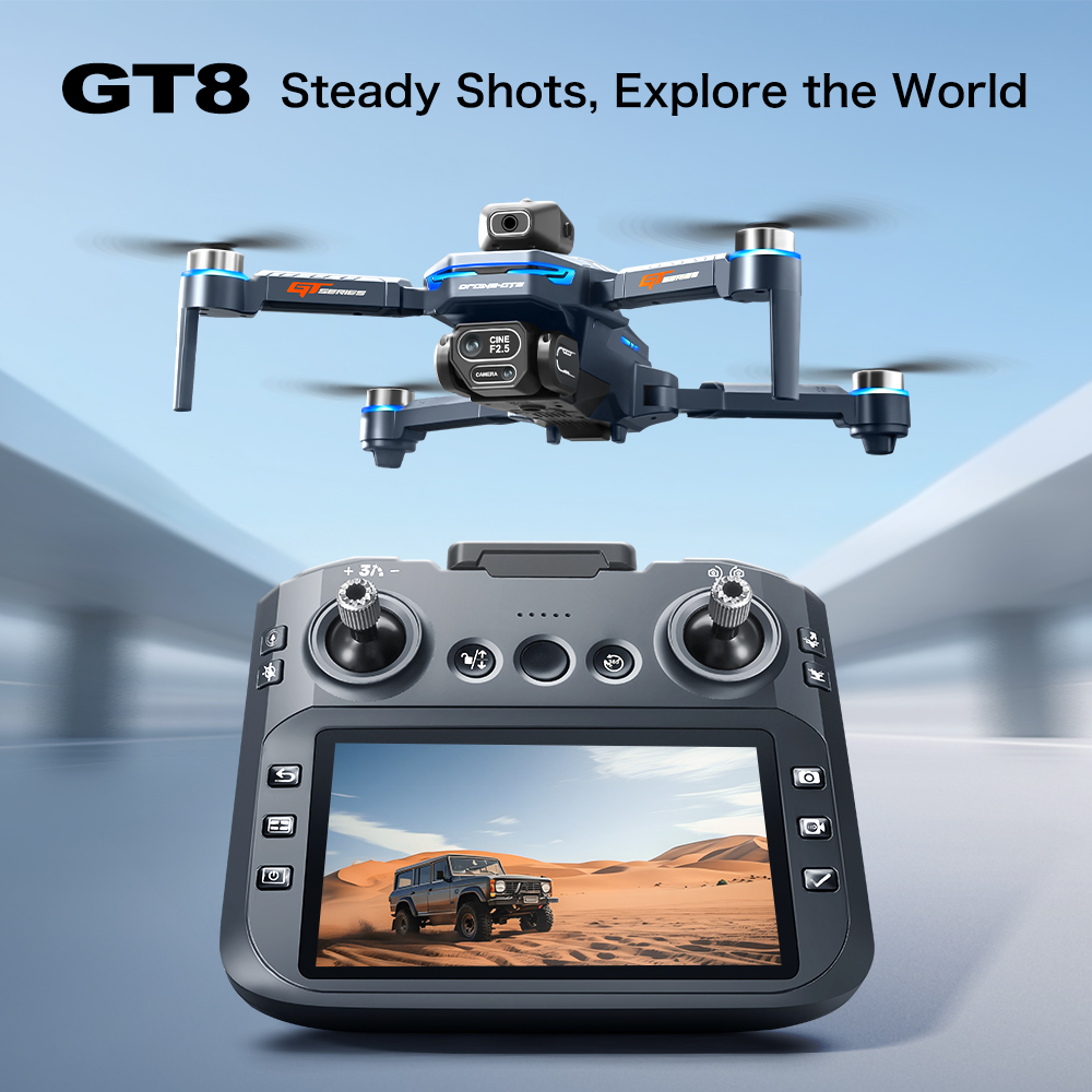 Drone Camera Mount - Воздушный дрон GT8 для предотвращения препятствий