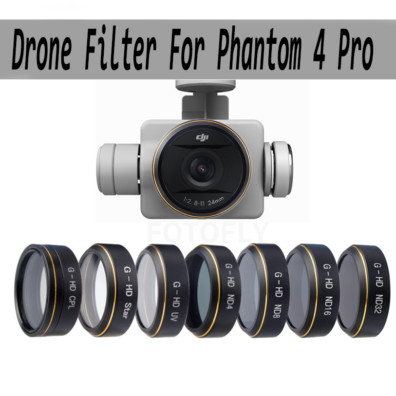 Дрон-фильтр для Phantom 4 Pro  – обзор и цена Drone Camera Filter