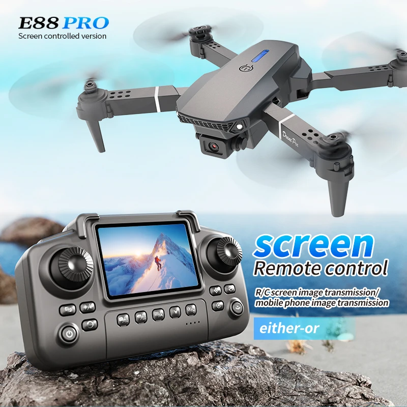 Профессиональный дрон E88 PRO  – обзор и цена Drone Camera Mount