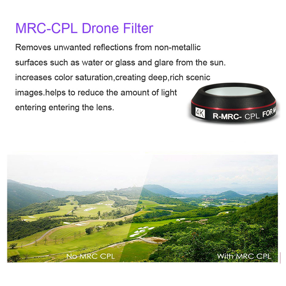 Фотофильтр для объектива DJI M – обзор и цена Drone Camera Filter