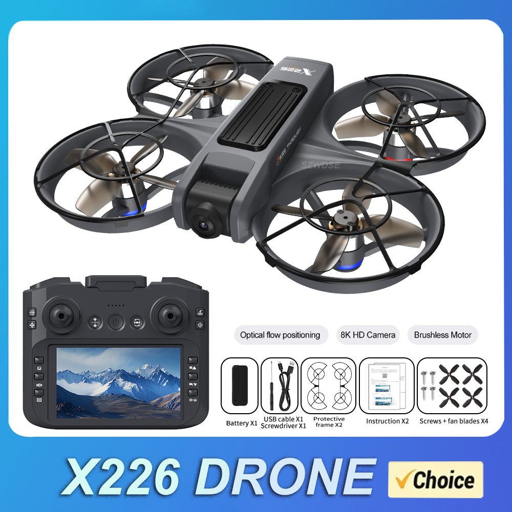 НОВЫЙ Дрон X226 RC 2.4G 5G WIF – обзор и цена Drone Camera Professional