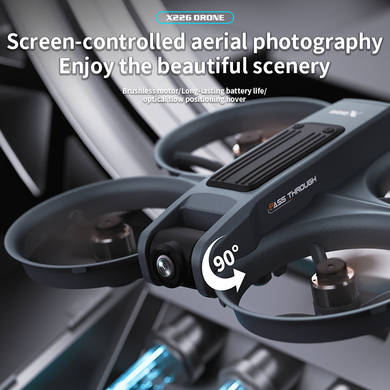 НОВЫЙ Дрон X226 RC 2.4G 5G WIF – обзор и цена Drone Camera Professional