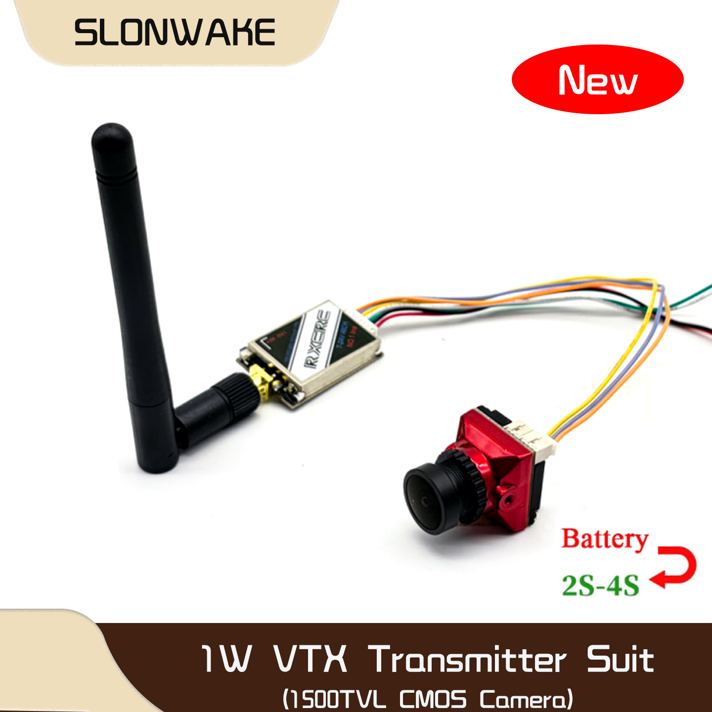 SLONWAKE 5.8G 48CH 1W VTX 100/ – обзор и цена Drone Camera Lens