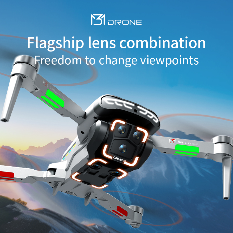 Профессиональный дрон M3, 4K H – обзор и цена Drone Camera Hd