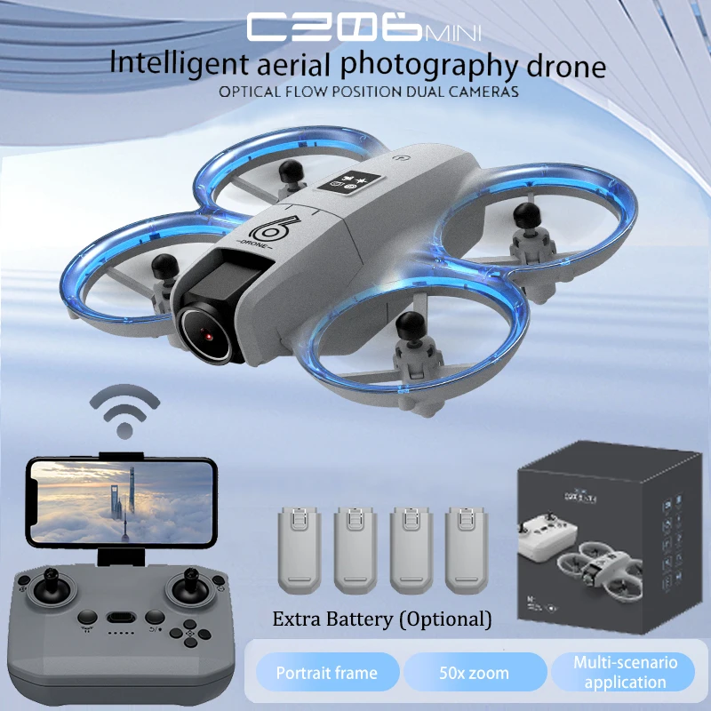 CZ06 Мини RC Квадрокоптер Дрон – обзор и цена Drone Camera Hd