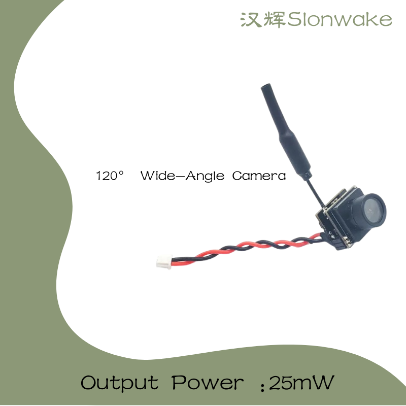 Slonwake 5.8G 48CH 25mW FPV VT – обзор и цена Drone Camera Wide Angle