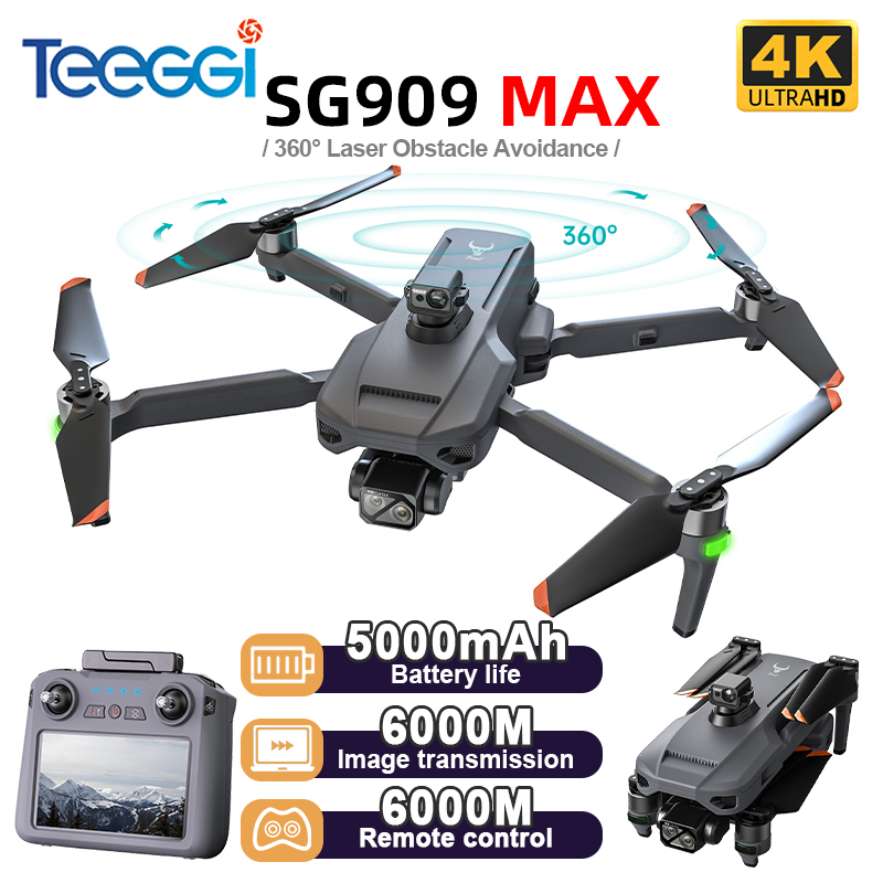 Teeggi SG909 MAX GPS Дрон с ка – обзор и цена Drone Camera Night Vision