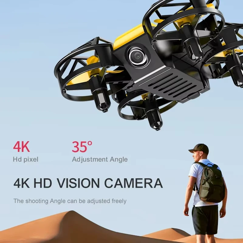 Мини-дрон D12 с камерой 4K, пр – обзор и цена Drone Camera Wide Angle